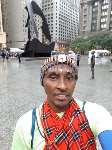 Figure 16 Ero Maasai..Cultural run pre Chicago marathon