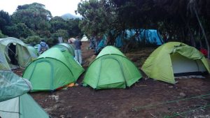 David Thuo Climbing Mt Kilimanjaro Mweka Camp