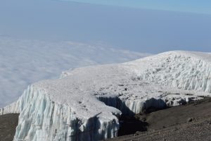 David Thuo Climbing Mt Kilimanjaro Stella Point at uhuru peak