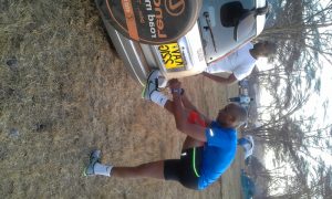 David Thuo at Lewa marathon 2015