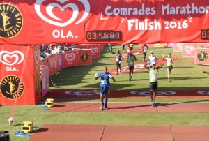 David Thuo at Comrades marathon South Africa