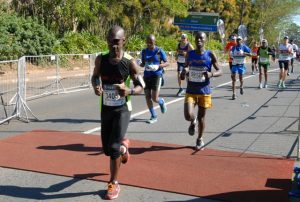 David Thuo at Comrades marathon South Africa
