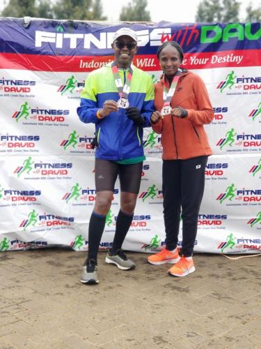 Mashujaa virtual run